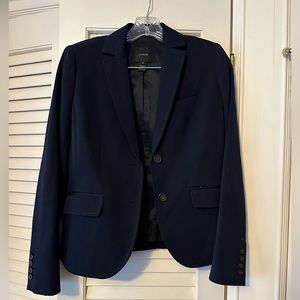 J Crew Navy Suit Blazer - 100% wool